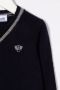 Tartine Et Chocolat Vest met geborduurd logo Blauw - Thumbnail 3