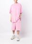 TEAM WANG design Bermuda shorts met trekkoord Roze - Thumbnail 1