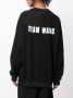 TEAM WANG design Sweater met geborduurd logo Zwart - Thumbnail 5
