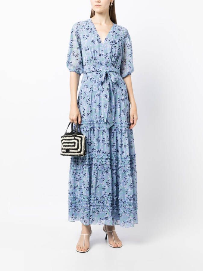 Ted Baker Gelaagde jurk Blauw