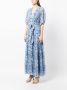Ted Baker Gelaagde jurk Blauw - Thumbnail 3