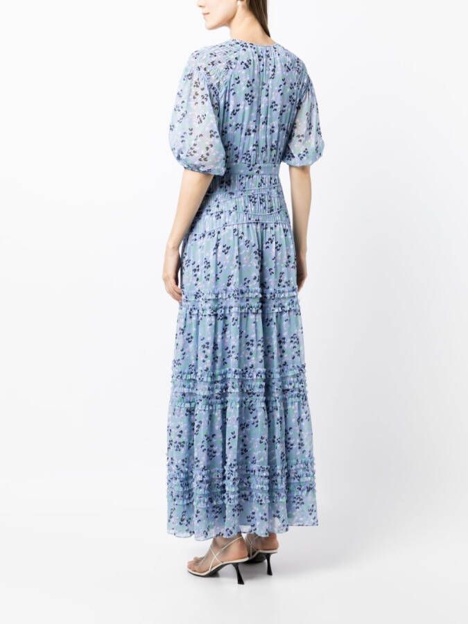 Ted Baker Gelaagde jurk Blauw