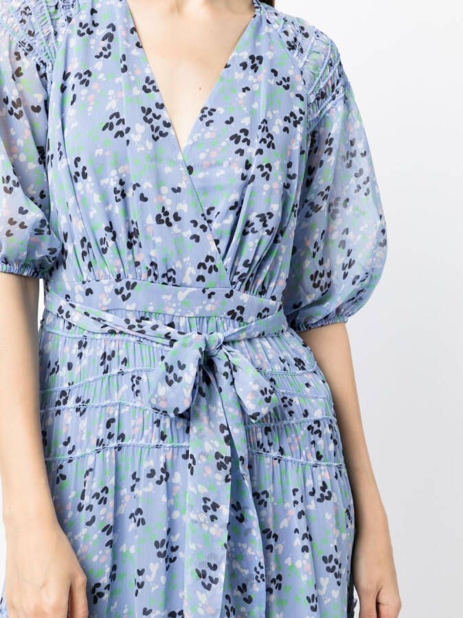 Ted Baker Gelaagde jurk Blauw