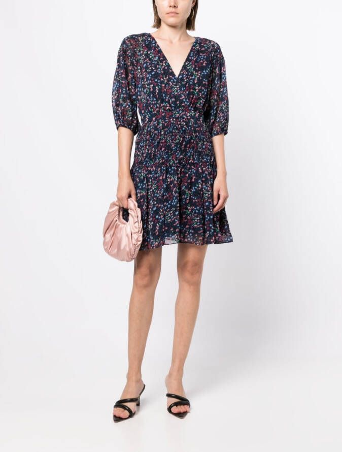 Ted Baker Wikkeljurk Blauw