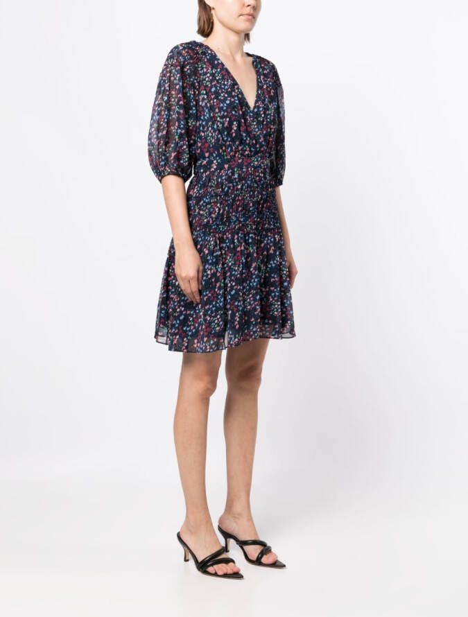 Ted Baker Wikkeljurk Blauw
