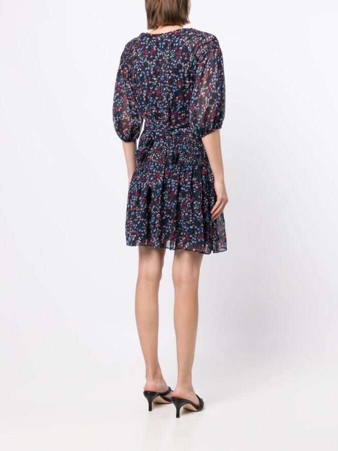 Ted Baker Wikkeljurk Blauw