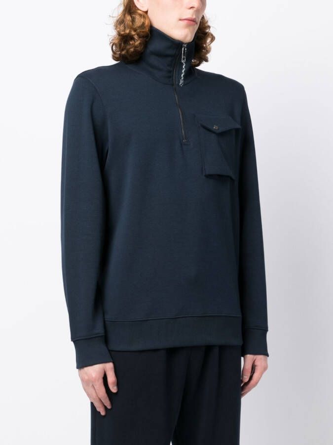 Ted Baker Sweater met hoge hals Blauw
