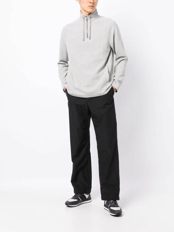 Ted Baker Sweater met trechterhals Grijs