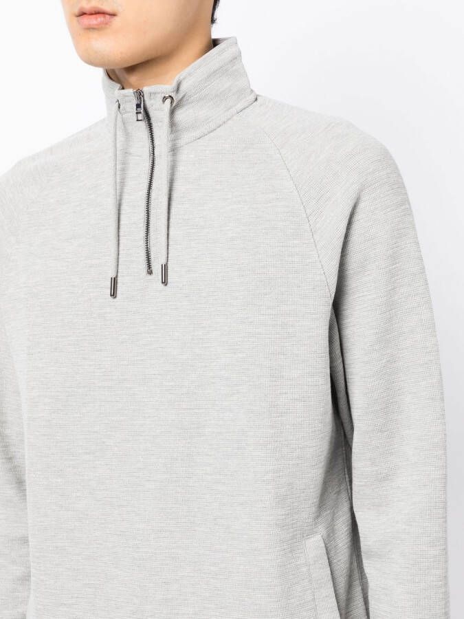 Ted Baker Sweater met trechterhals Grijs