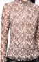 Ted Baker Doorzichtige top Bruin - Thumbnail 5