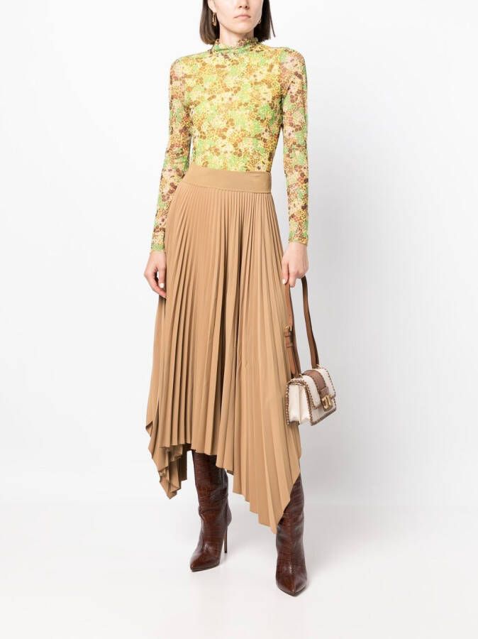 Ted Baker Top met bloemenprint Geel