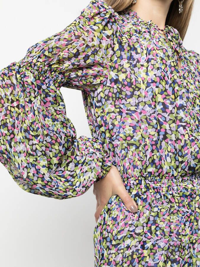 Ted Baker Mini-jurk met bloemenprint Paars