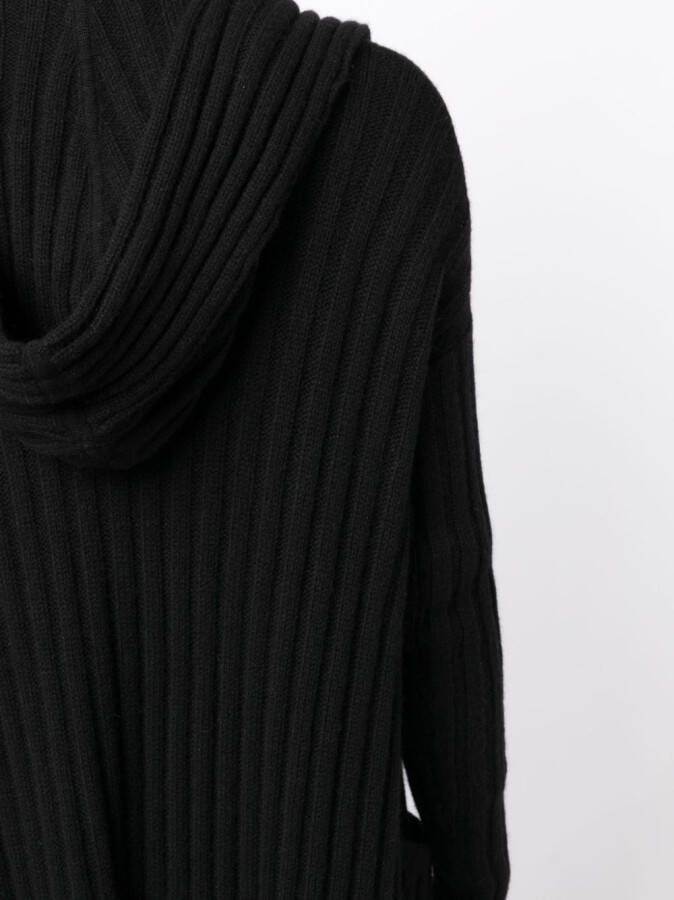 Teddy Cashmere Amalfi kasjmier vestjas Zwart