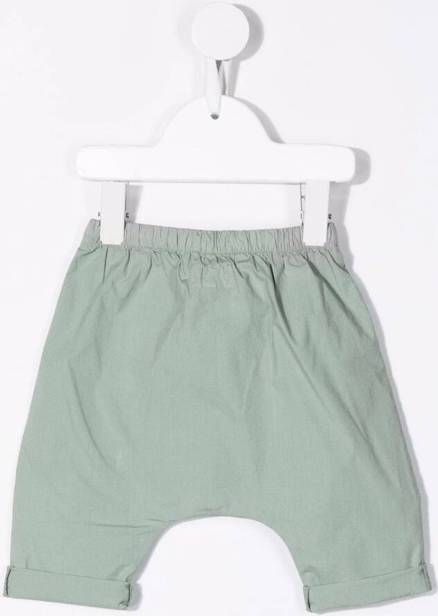 TEDDY & MINOU Broek met trekkoord Groen