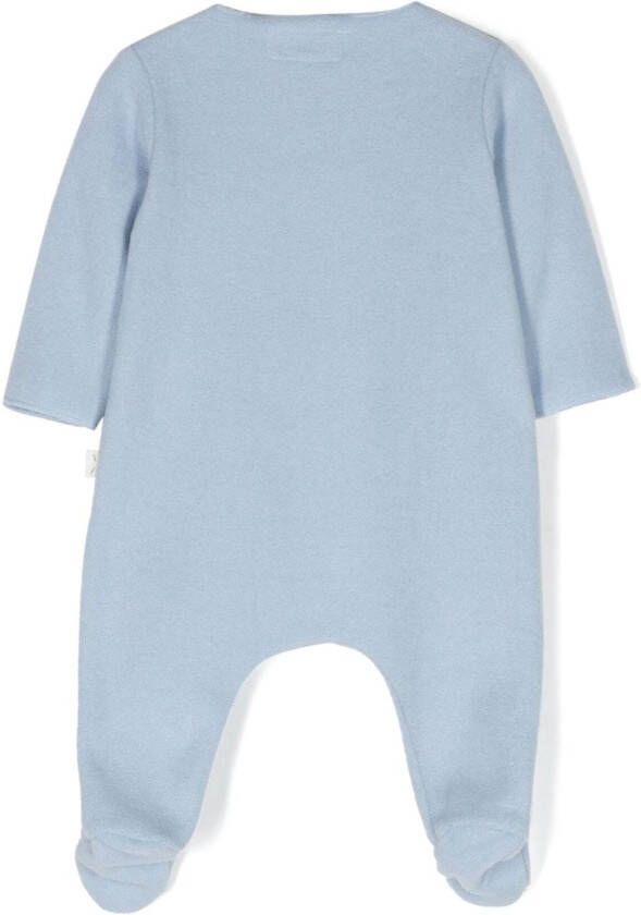TEDDY & MINOU Button-up pyjama Blauw