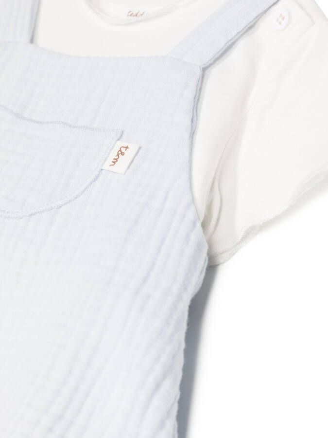 TEDDY & MINOU Shirt en shorts Wit