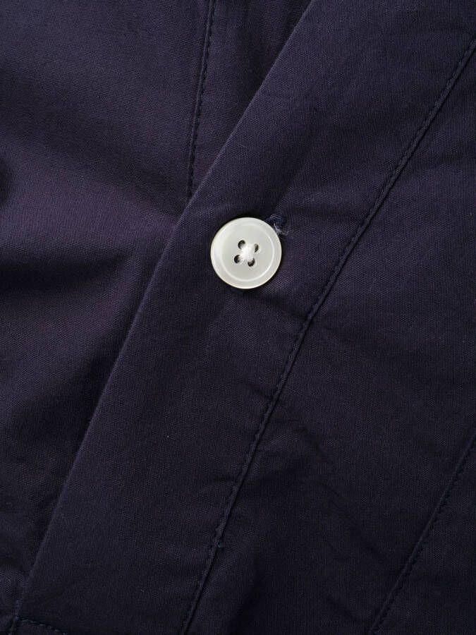TEKLA Button-up overhemd Blauw