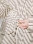 TEKLA Gestreepte pyjamabroek Wit - Thumbnail 4