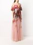 Temperley London Avondjurk van tule Roze - Thumbnail 3