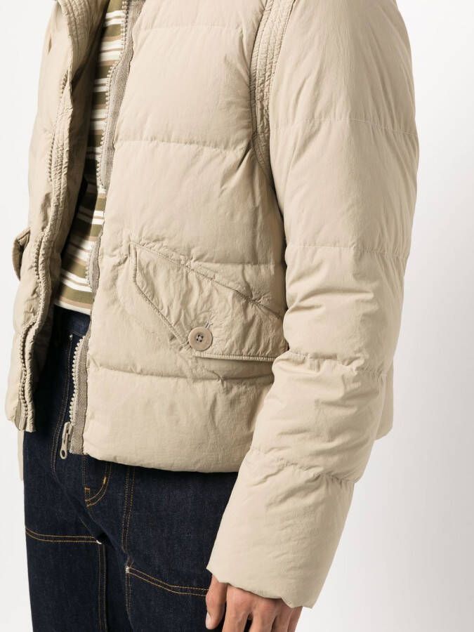 Ten C Gewatteerd jack Beige