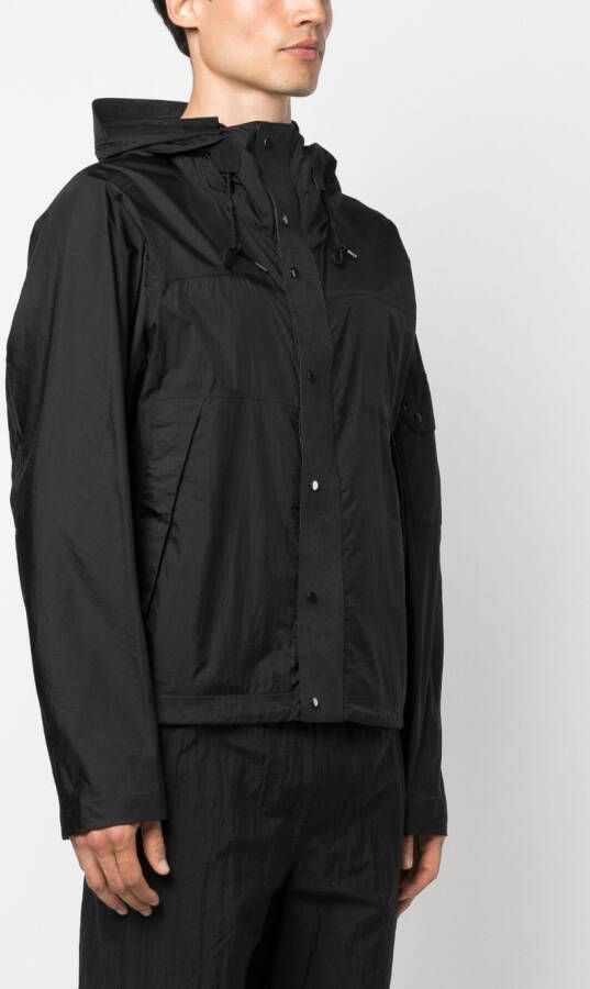 Ten C Jack met capuchon Zwart