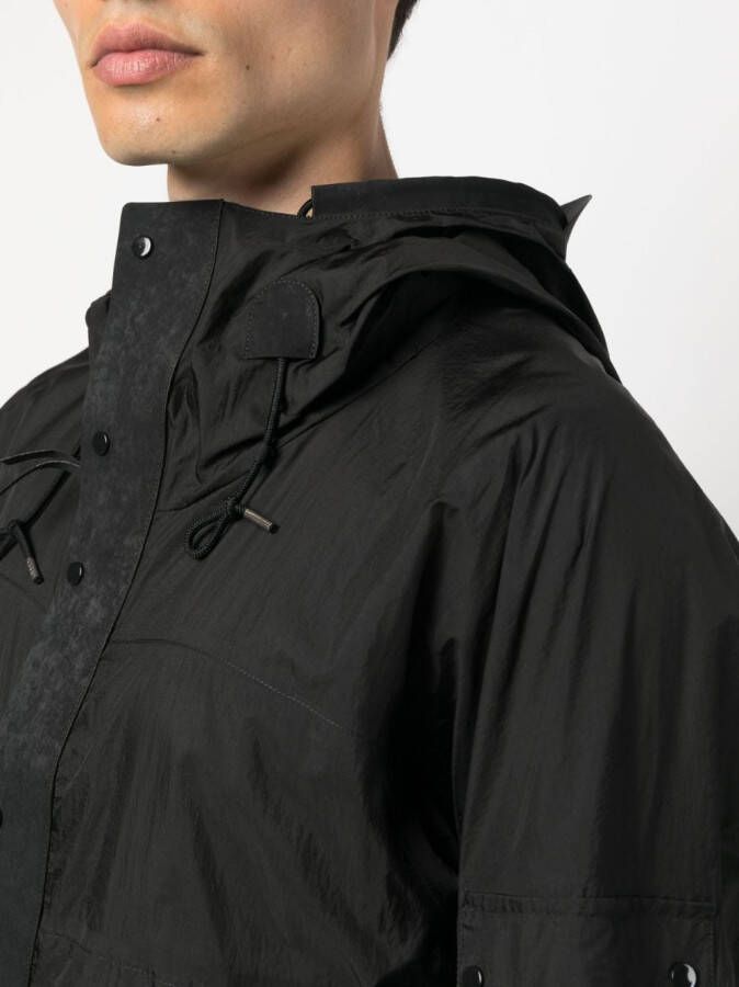 Ten C Jack met capuchon Zwart