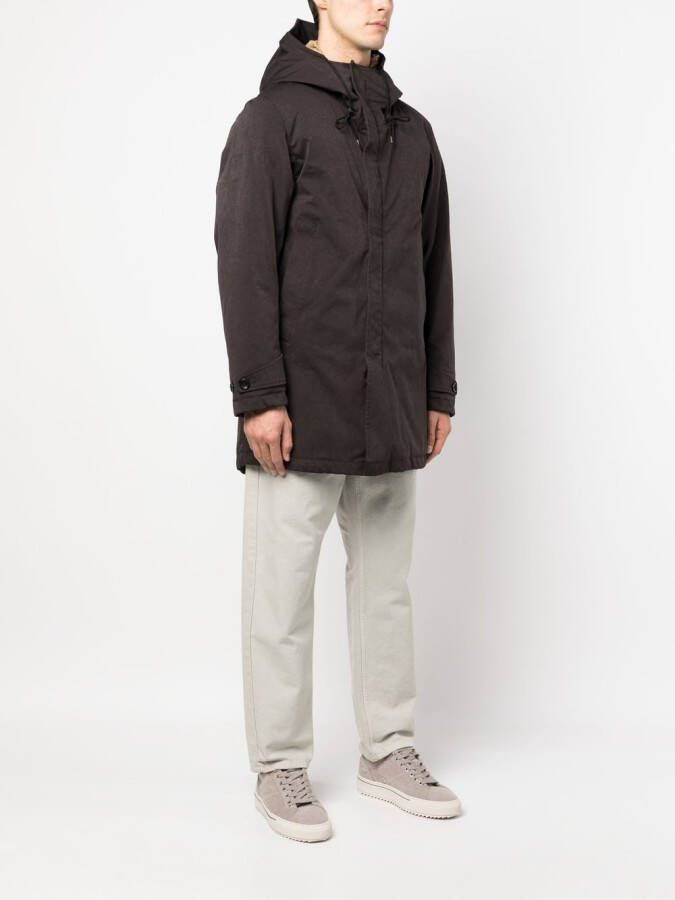 Ten C Gewatteerde parka Bruin