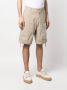 Ten C Katoenen bermuda shorts Beige - Thumbnail 3