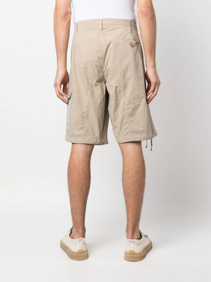 Ten C Katoenen bermuda shorts Beige