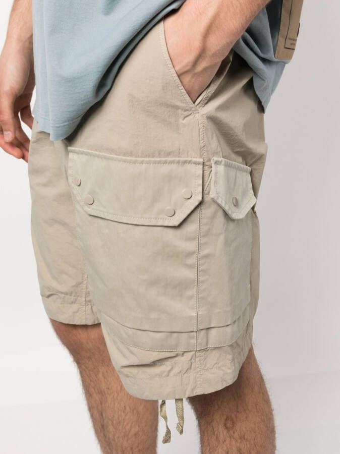 Ten C Katoenen bermuda shorts Beige