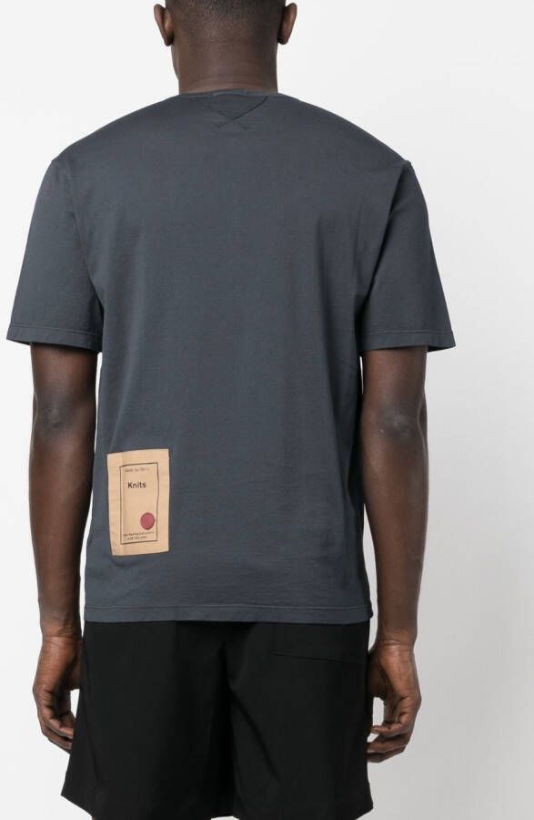 Ten C T-shirt met print Grijs