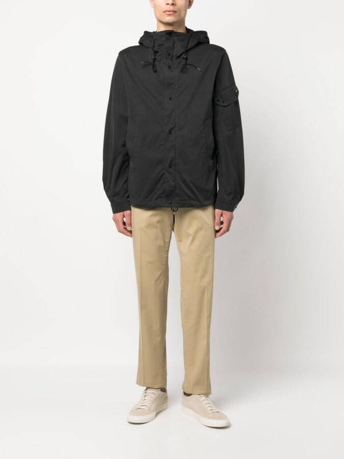 Ten C Jack met capuchon Zwart
