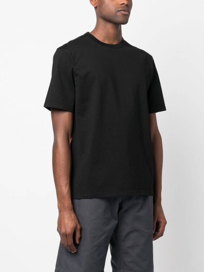 Ten C Katoenen T-shirt Zwart