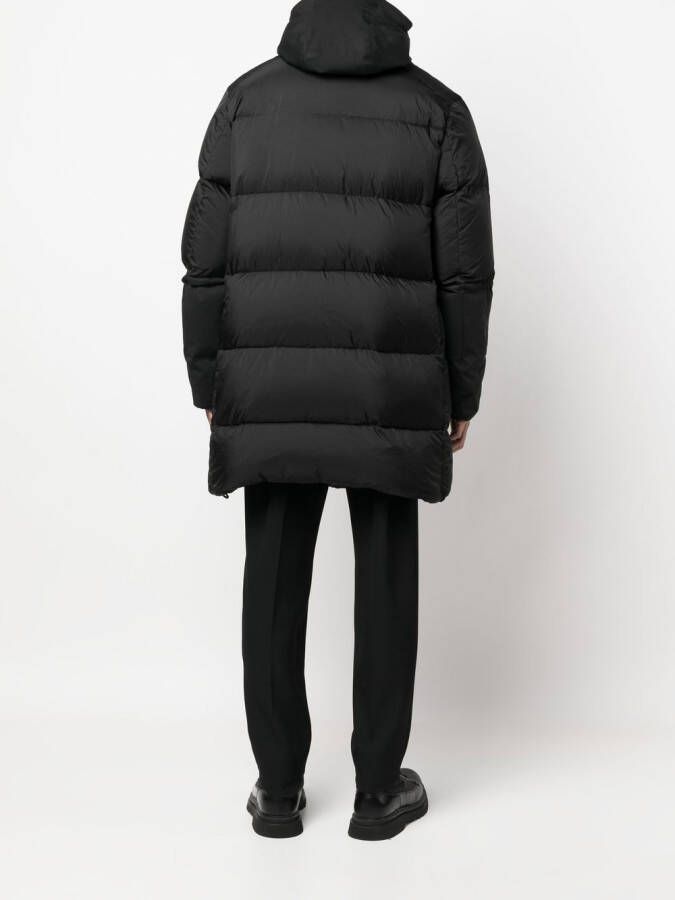 Ten C Donsjack met capuchon Zwart