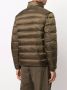 Ten C Donsjack met rits heren polyamide donsveren katoen 50 Groen - Thumbnail 3