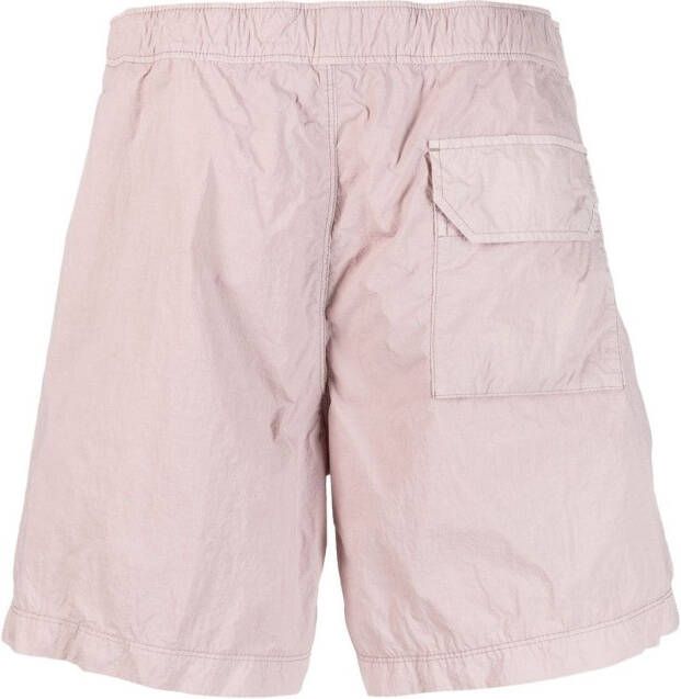 Ten C Zwembroek met elastische taille Paars