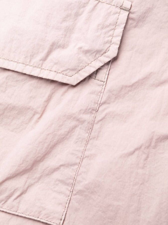 Ten C Zwembroek met elastische taille Paars