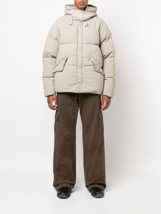 Ten C Gewatteerd donsjack Beige