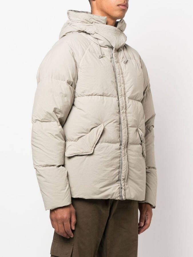 Ten C Gewatteerd donsjack Beige