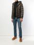 Ten C hooded padded jacket Groen - Thumbnail 2