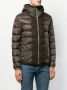 Ten C hooded padded jacket Groen - Thumbnail 3