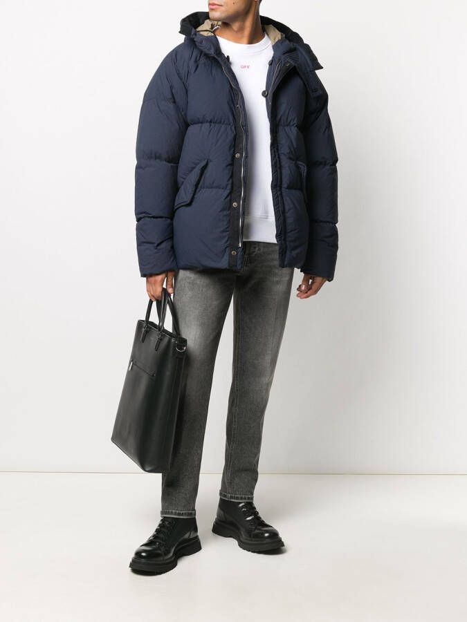 Ten C Jack met capuchon Blauw