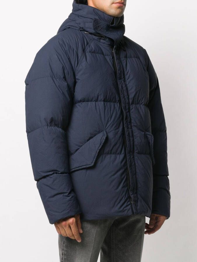 Ten C Jack met capuchon Blauw