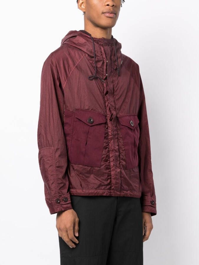 Ten C Jack met capuchon Rood