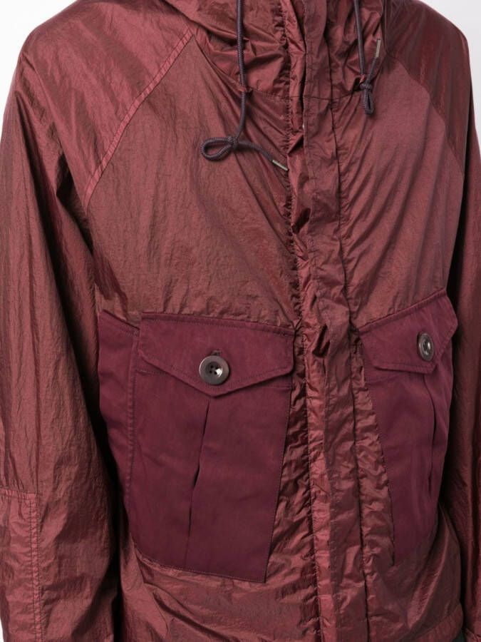 Ten C Jack met capuchon Rood