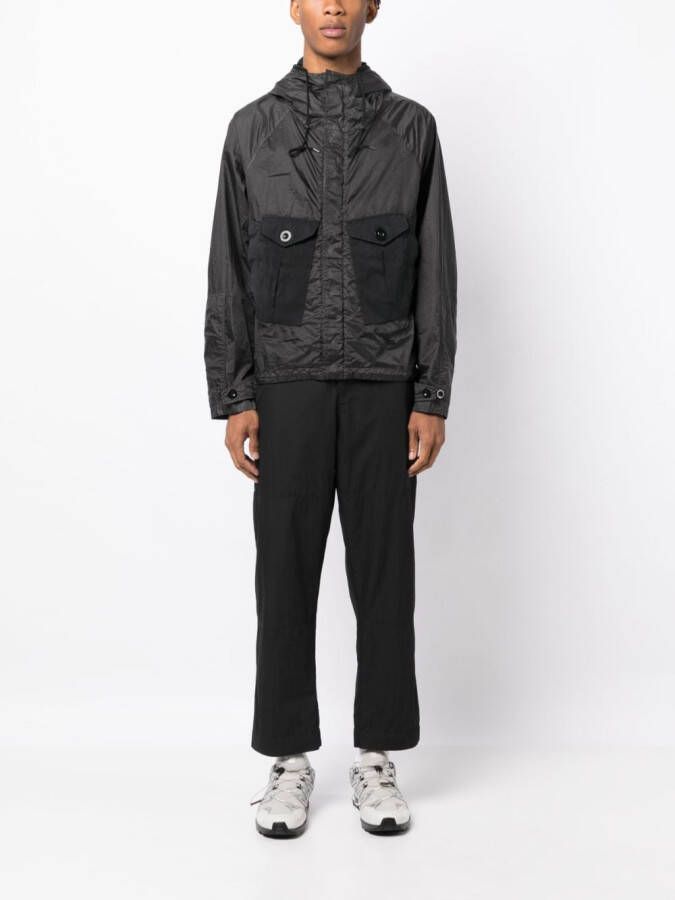 Ten C Jack met capuchon Zwart