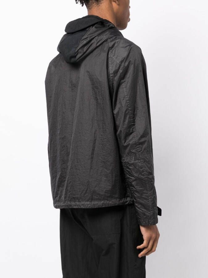Ten C Jack met capuchon Zwart