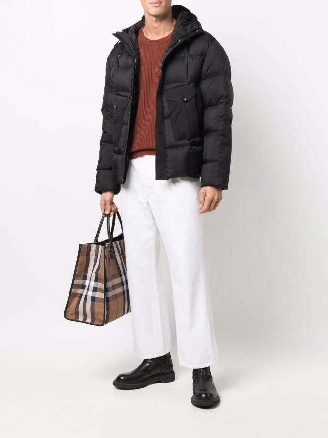 Ten C Jack met capuchon Zwart