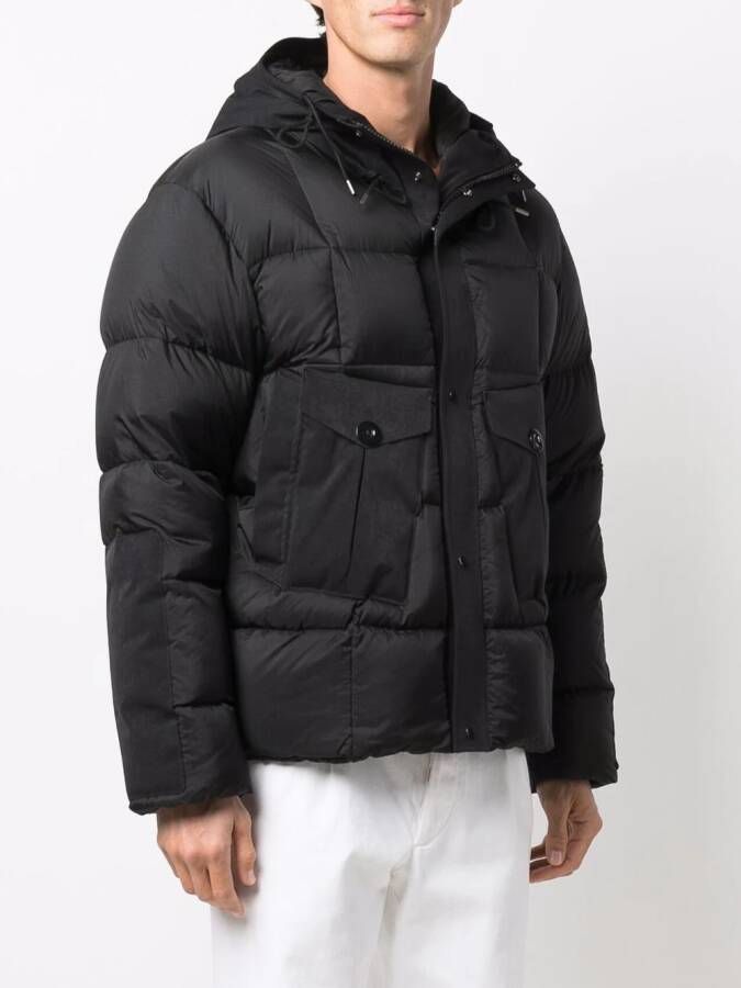 Ten C Jack met capuchon Zwart