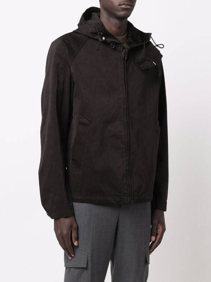 Ten C Jack met capuchon Zwart